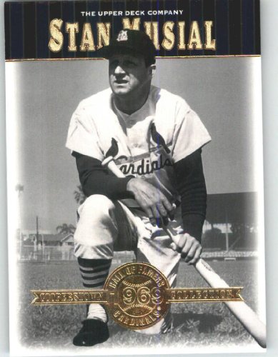 2001 Upper Deck Hall of Famers #9 Stan Musial - St. Louis Cardinals (Baseball Cards)