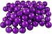 Club Pack of 60 Purple Passion Shatterproof Christmas Ball Ornaments 2.5