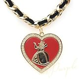  : Disney Couture Jewelry - Queen of Hearts Braided Necklace
