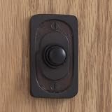 Embossed Brass Doorbell - Oil Rubbed Bronze