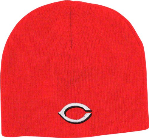 Cincinnati Reds Knit Beanie with Raised Logo