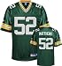 Clay Matthews Jersey: Reebok Green Replica #52 Green Bay Packers Jersey - XX-Large