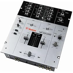 Vestax PMC-05Pro3DX 2-Channel Hip-Hop/Scratch DJ Mixer/with USB (Silver)
