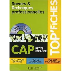 Savoirs et Techniques professionnelles CAP Petite enfance (1C�d�rom)