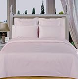 Wrinkle Free Egyptian Cotton Blend 600 Thread Count Deep Pocket Sheet Set - Queen Size - Solid White