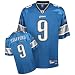 Matthew Stafford Blue Reebok NFL Premier Detroit Lions Jersey - Large