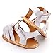 ESTAMICO Baby Girls' Flower Sandals Infant Summer Shoes First Walkers 12-18 Months