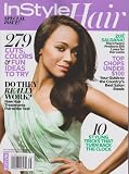 In Style Hair Magazine Spring 2013 (Zoe Saldana)