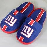 New York Giants NFL Team Stripe Slide Slippers
