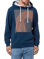 Cross Sudadera con Capucha (Azul Oscuro)