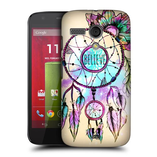 Head Case Designs Dreamcatcher Trend Mix Protective Snap-on Hard Back Case Cover for Motorola Moto G