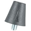 Markwort Football Cleats 3/4-Inch Poly Tip External Post Thread (100 pieces in each bag)