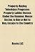 Property Buying Television Programs: Property Ladder, Homes Under the Hammer, House Doctor, to Buy or Not to Buy, Escape to the Country