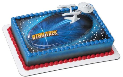 Star Trek NCC1701 Enterprise Cake TopperB00213MNXG 