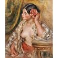 Gabrielle A Sa Coiffure by Pierre Auguste Renoir. Art Print Poster FRAME IT.. 26.25 inches width by 30 inches height. Highest Quality Art Poster Print