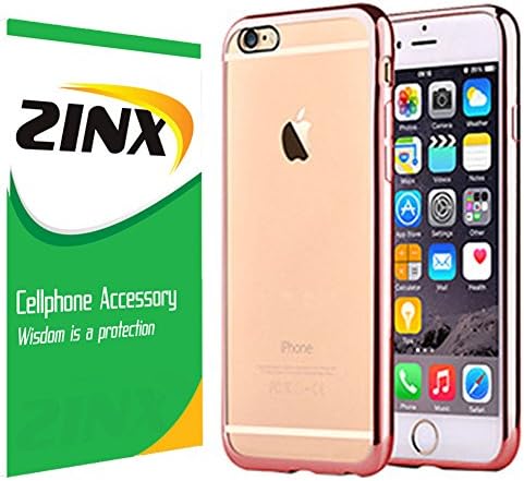 iPhone 7 Plus Case, Zinx iphone 7 Plus Apple case,Premium Bumper [Scratch Resistant] Seamless integrated Shock-Absorbing Cover (Rose Gold for iphone 7 Plus 5.5inch)