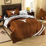 Texas Longhorns NCAA Full Comforter, Sheets & Shams (7 Piece Bed In A Bag)