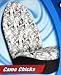 Auto Expressions Universal Bucket Car Seat Cover, Camo Chicks - Tan (1 Cover)