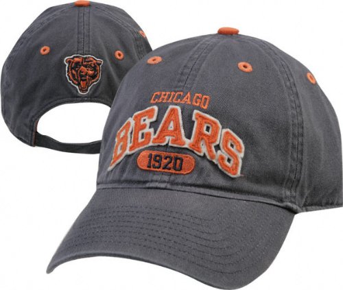 Chicago Bears Established Date Throwback Adjustable Hat
