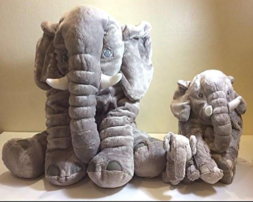 The Elephant and Mother Elephant Doll Grey Color
