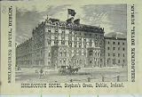 ADVERT SHELBOUREN HOTEL DUBLIN IRELAND STEPHENS GREEN