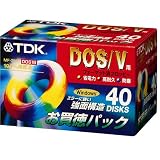 TDK 3.5FD DOS/V��PS/55�� 40�� �ʰ������楱������ 10�ѥå�����(400������) MF2HD-BMX40SX10