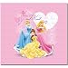 Sandy Lion 12-Inch-by-12-Inch Princess Glitter and Embossed Cover Postbound Album