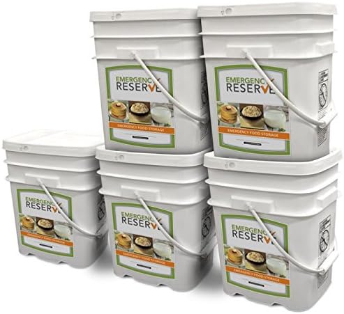 Emergency Reserve 682 Serving High Calorie Food Bucket Plan