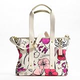 Kyra Floral Print Tote Coach