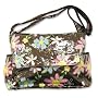 Trend Lab Blossoms Messenger Bag with Changing Pad