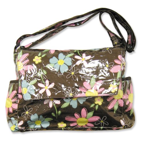 BLOSSOMS MESSENGER DIAPER BAG DIAPER BAGS