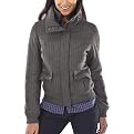 Converse&reg; One Star&reg; Womens Jacket - Heather Gray/Ivory Stripe