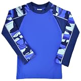 Buy : Tube UV Sun Protective Boys Long Sleeve Shirt (Rashguard, UPF 50+)