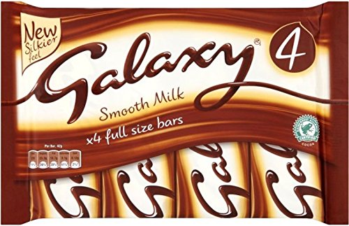 Galaxy Milk Chocolate Bar (4x42g)