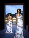 Elegantes Kleid, Abendkleid, Cocktailkleid, Butterfly Design, Farbe  weiss