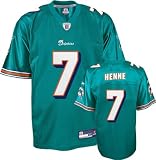 Chad Henne Miami Dolphins Home NFL Replica Jersey