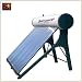 Solar Water Heater Pressurized Tank with Evacuated Glass Tubes and Heat Pipes