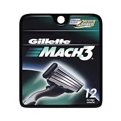 Mach3 Cartridges, 12-Count