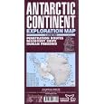 Antarctic Continent Exploration Map: Penetration Routes, Discovery Ships, Human Presence... by Sergio Zagier