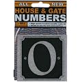 Black house/gate number
