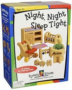 Amazon.com: Small World Toys Ryan's Room Wooden Doll House ...