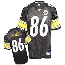 Hines Ward #86 Pittsburgh Steelers Youth NFL Replica Player Jersey (Black)