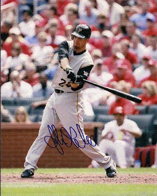 Autographed/Hand Signed 8x10 Photo Adam Laroche - Pittsburgh Pirates