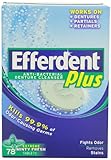 UPC 814832010058 product image for Efferdent Plus Anti-Bacterial Denture Cleanser, Minty Fresh, 78 Count | upcitemdb.com