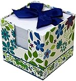 Inkology Laura Ashley Memo Cube, Single Cube, 3.25 x 3.25 Inches, Design Will Vary (769-2)