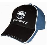 Dodge Viper Cotton / Twill Two-tone (Black/Blue) Hat