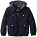 iXtreme Big Boys' Faux Wool Bomber Coat with Hood
