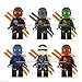 6 Minifigure Building Toys 2016 New