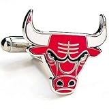 Chicago Bulls NBA Logo'd Executive Cufflinks w/Jewelry Box