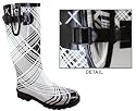 PLAID SWIRL RUBBER BOOTS